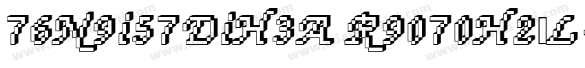 76N9i57DiH3A R9070H2习L-i字体转换